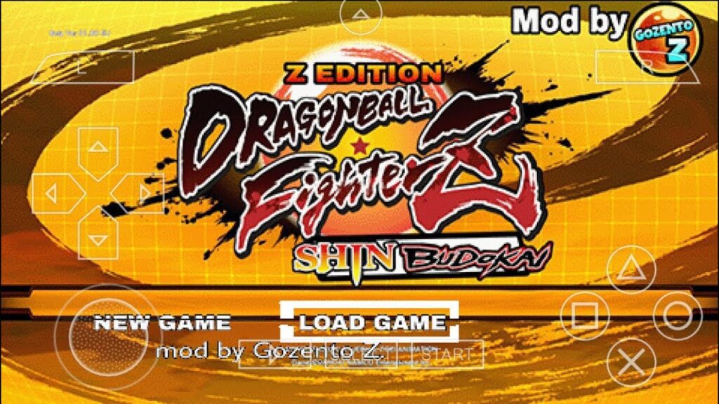 DBZ Shin Budokai 2 FighterZ Mod ISO PSP