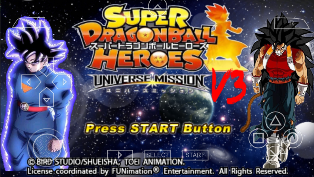 NEW DBZ TTT SUPER DRAGON BALL HEROES WORLD MISSION V3