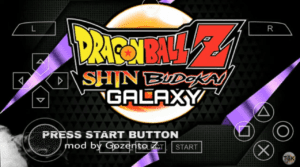 Dragon Ball Z Shin Budokai 2 Galaxy Psp mod