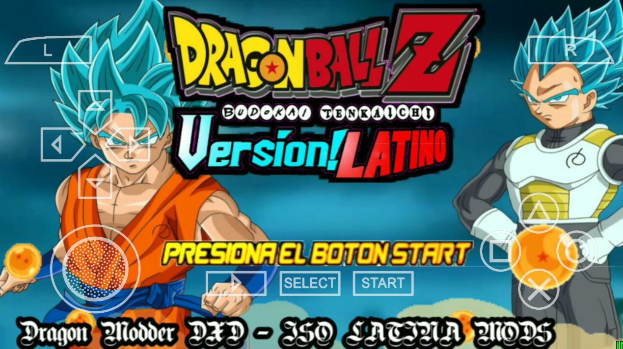 Dragon Ball Z Tenkaichi Tag Team Latino V3 PSP Evolution