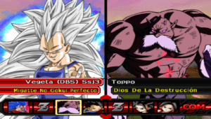 DBZ BT3 MUI VEGETA