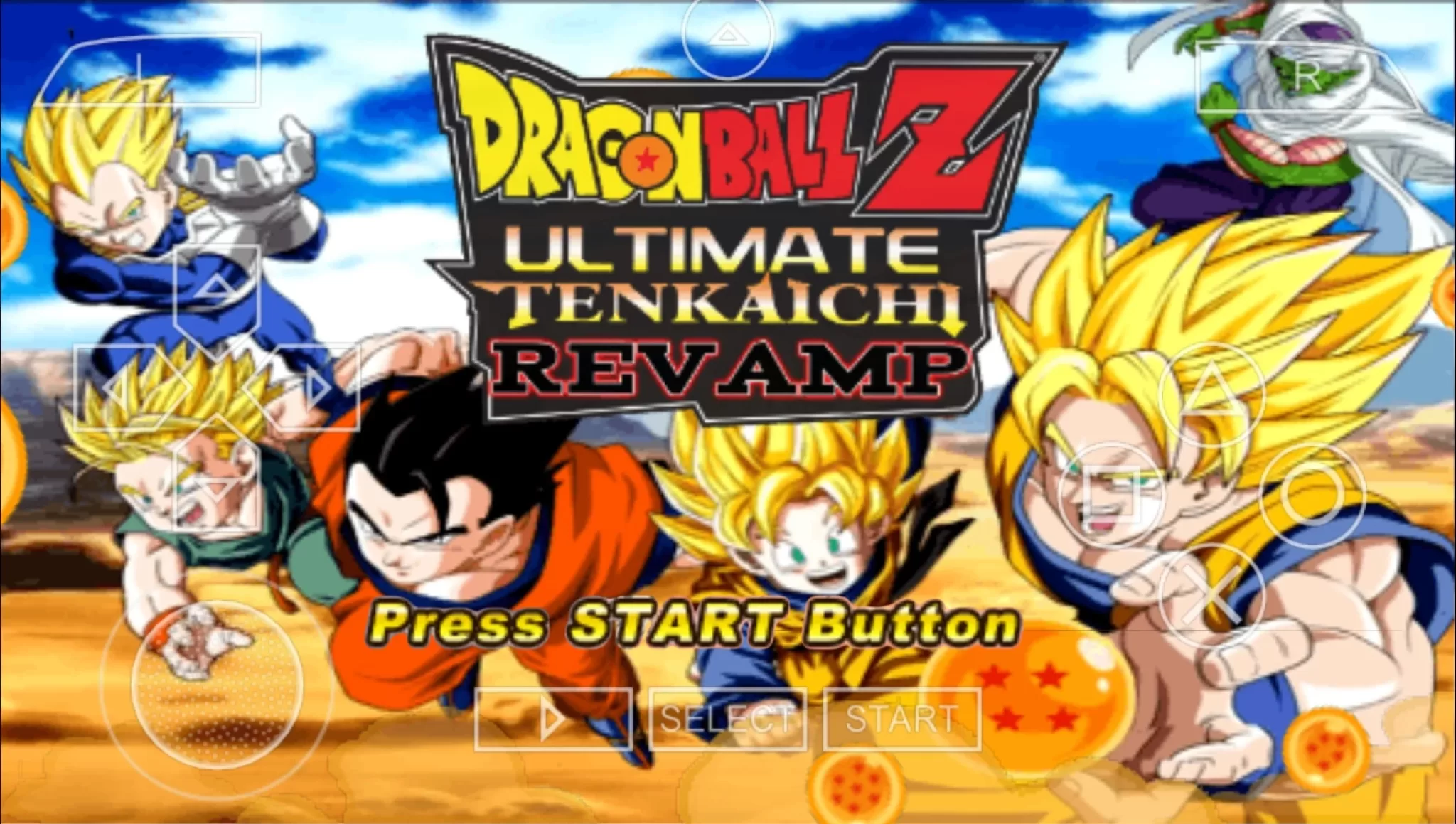 Dragon Ball Z Ultimate Tenkaichi Revamp Mod PSP