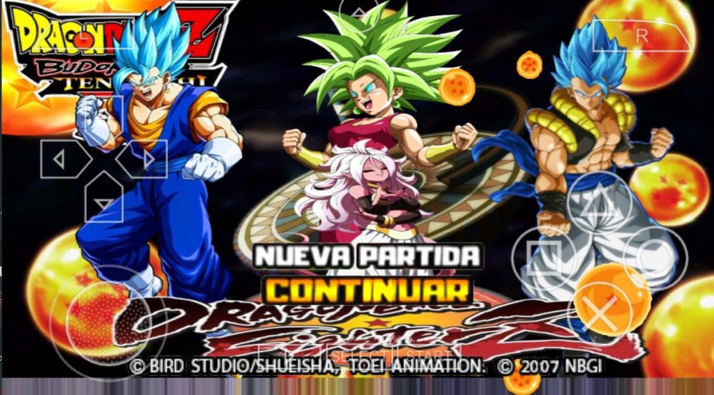 Dragon Ball Z Version Latino PSP Game For Android