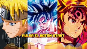 Dragon Ball Z ANime Crossover Game PSP