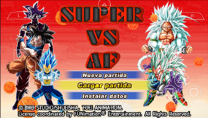 Dragon Ball Super Vs Af PSP Android Game