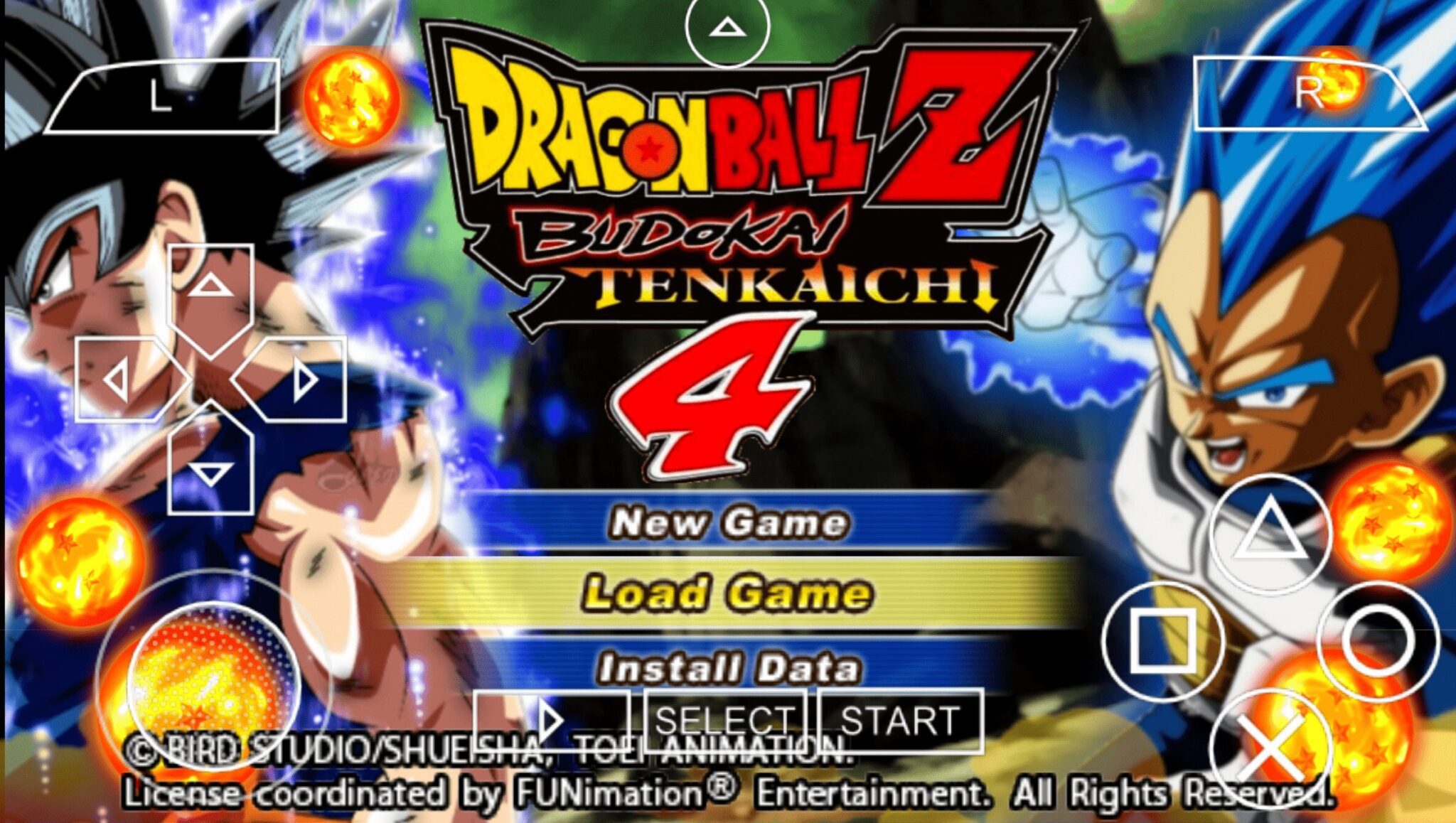 NEW Dragon Ball Z Budokai Tenkaichi 4 PPSSPP ISO BETA X3 DBZ TTT
