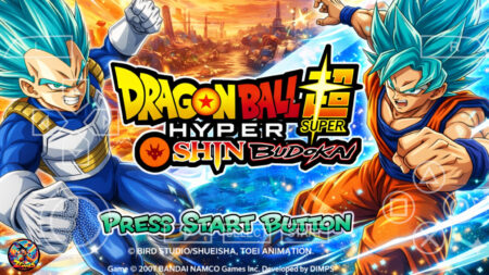 Dragon Ball Z Hyper Shin Budokai 2 Mod PSP ISO Game New Dragon Ball Z Hyper Shin Budokai 2 Mod
