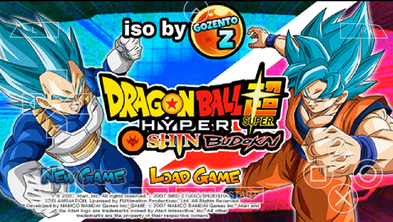 Dragon Ball Z Hyper Shin Budokai 2 PSP Game