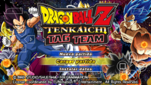 Dragon Ball Z Version Latino V2 PSP Android Game