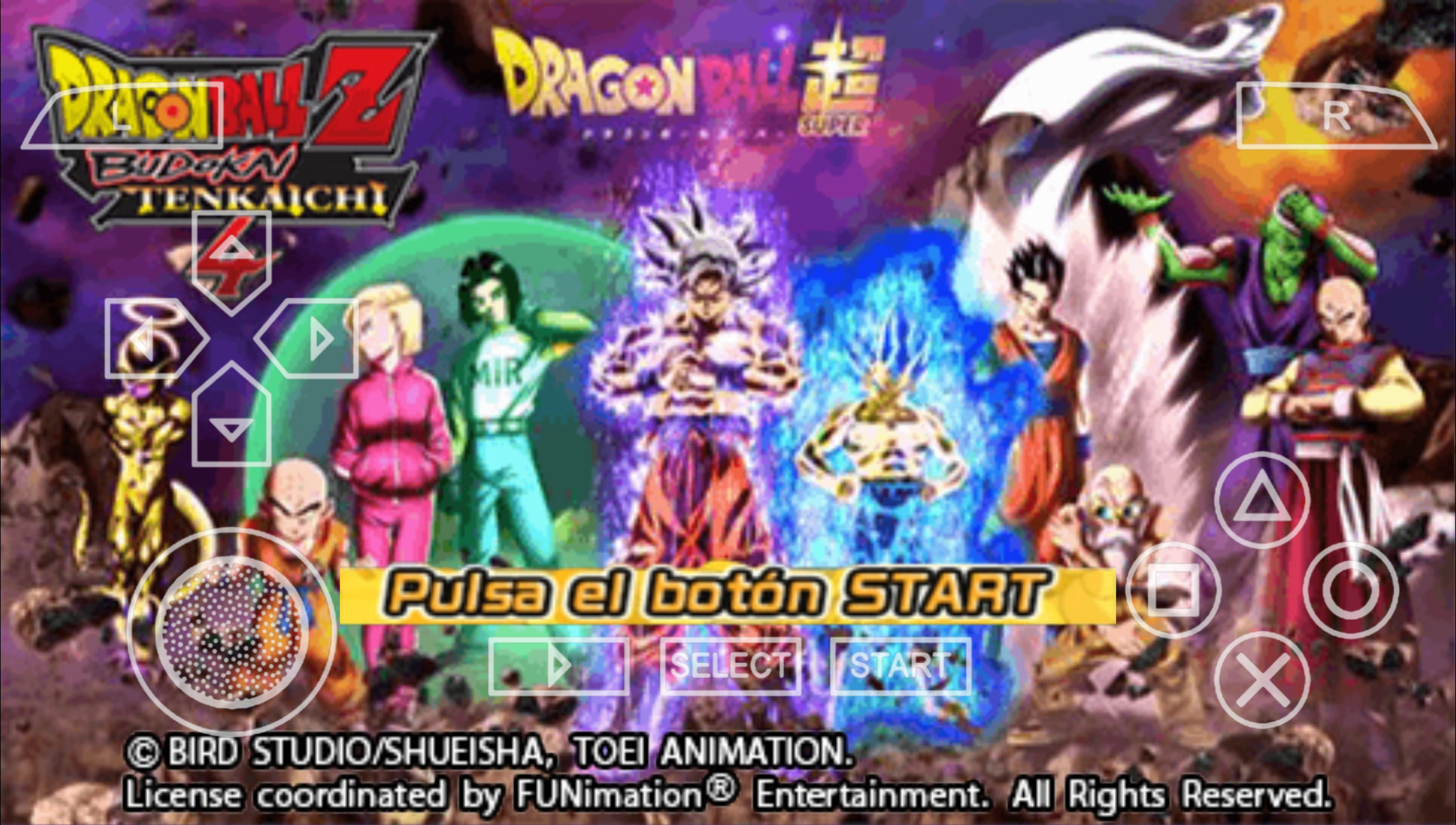 Dragon Ball Z Budokai Tenkaichi 4 Epic Android PSP Game
