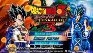 New Dragon Ball Z Budokai Tenkaichi 3 PSP