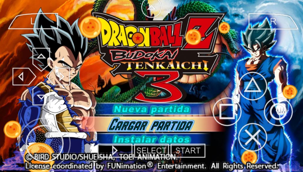 Dragon Ball Universe Z Budokai Tenkaichi 3 ISO PSP - EvolutionofGames