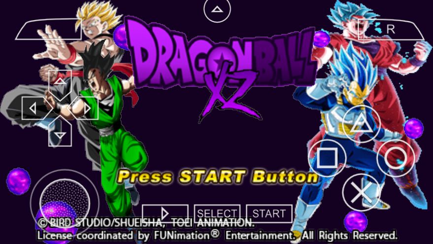 Dragon Ball Z TTT XZ PSP Game Download