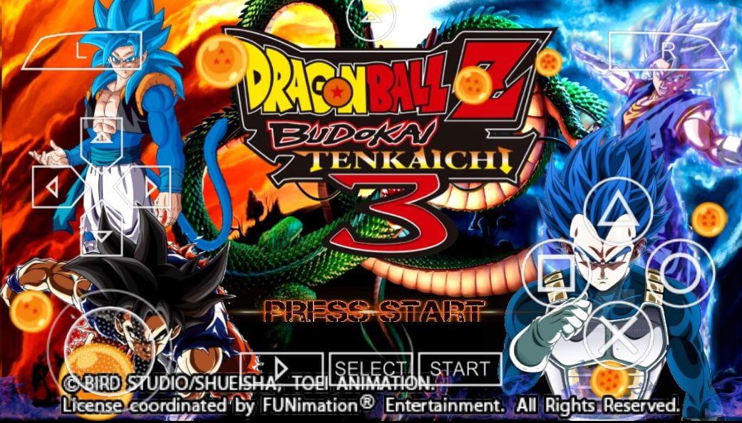 Dragon Ball Z Budokai Tenkaichi 3 PSP Mod