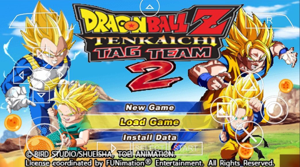 Dragon Ball Z Tenkaichi Tag Team 2 PSP Game