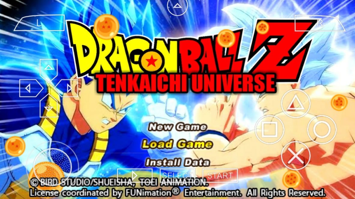 Dragon Ball Z Tenkaichi Universe PSP Game
