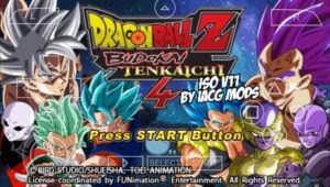 Dragon Ball Z Budokai Tenkaichi 4 Mod Game