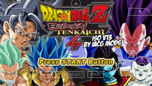 Dragon Ball Z Budokai Tenkaichi 4 Mod Game PSP Download