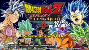 Dragon Ball Z Budokai Tenkaichi 4 Mod Game