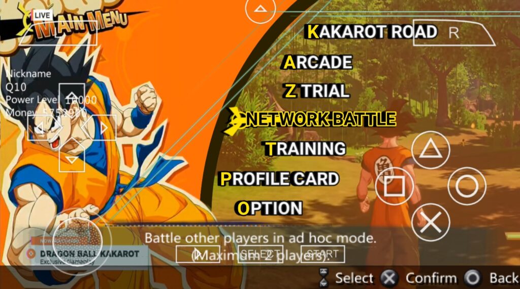 Dragon Ball Z Kakarot PS4 Game
