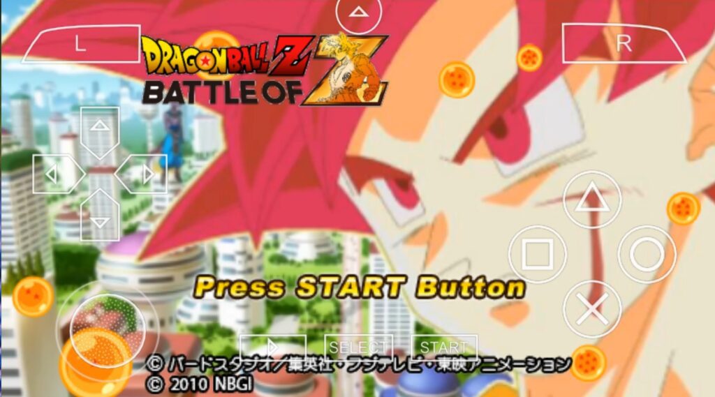 Dragon Ball Z Battle Of Z Android PSP Game