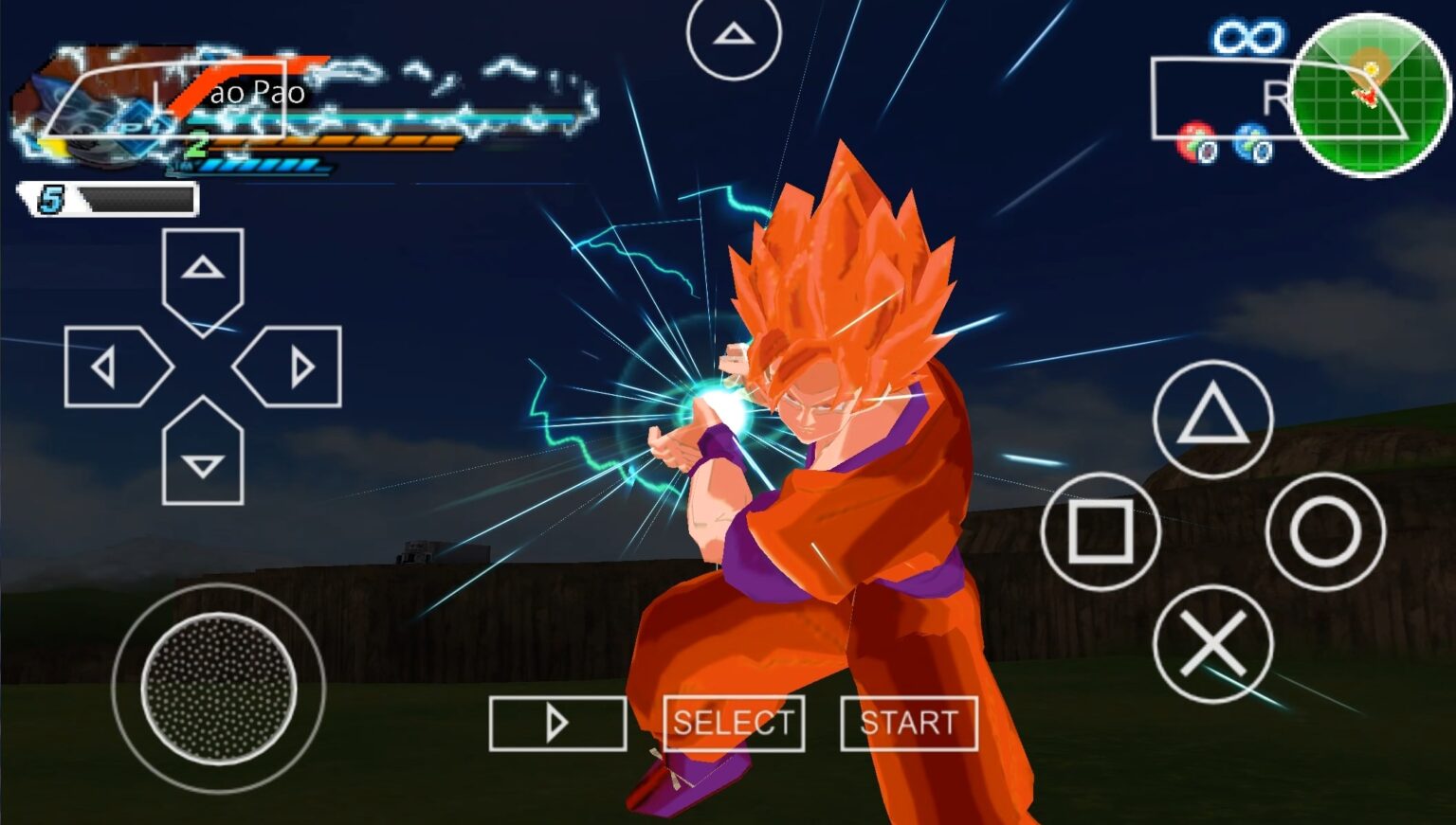 dragon ball z psp games for android