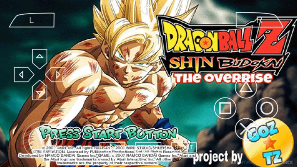 Dragon Ball Z Shin Budokai 2 The Overrise Mod