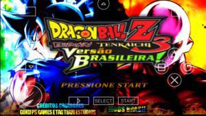 Dragon Ball Z Tenkaichi Tag Team Brasileira Mod PSP