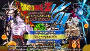 Dragon Ball Z Kai Tenkaichi Tag Team Mod PPSSPP