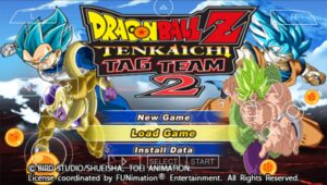 DBZ Tenkaichi Tag Team 2 PPSSPP