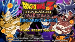 Dragon Ball Z Tenkaichi Tag Team Sparking Limits