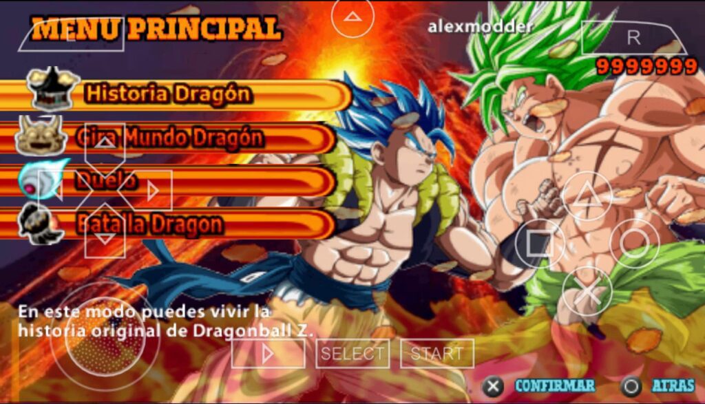 DBZ Budokai Tenkaichi 3 PPSSPP DBZ TTT Mod With Permanent Menu