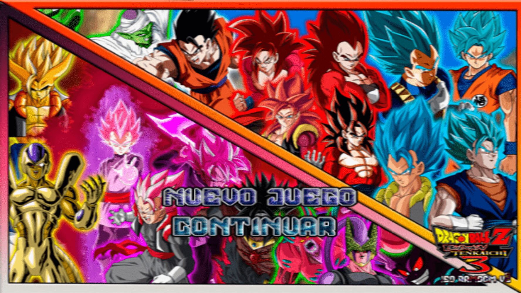 Dragon Ball Z: Tenkaichi 3 ISO DIVINA MOD 2022 Novos Personagens Novas  Transformações Divinas! 