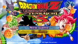 DBZ BUDOKAI TENKAICHI 3 ANDROID MOD PSP