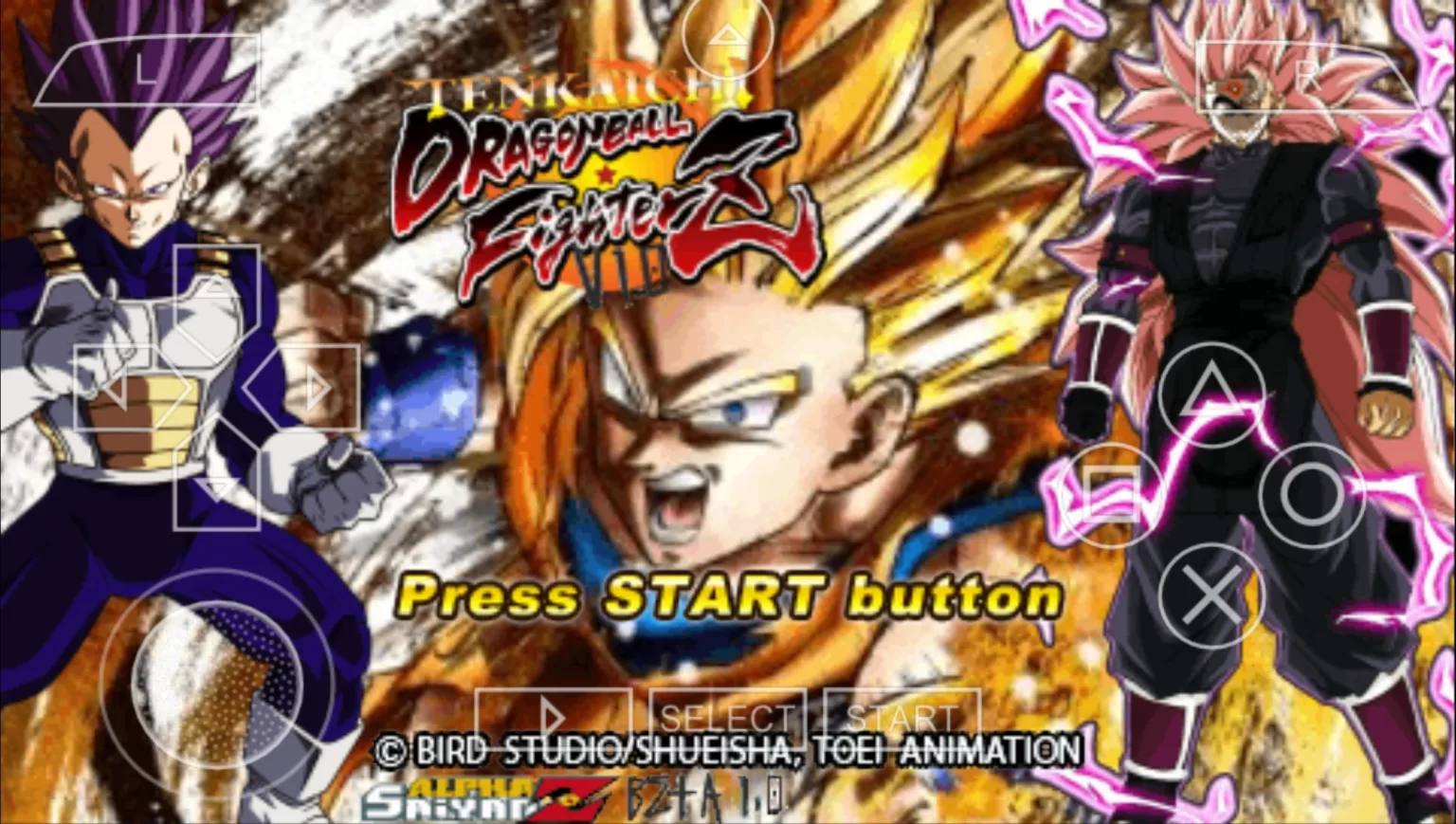 DBZ TTT Fighter Z Mod PPSSPP