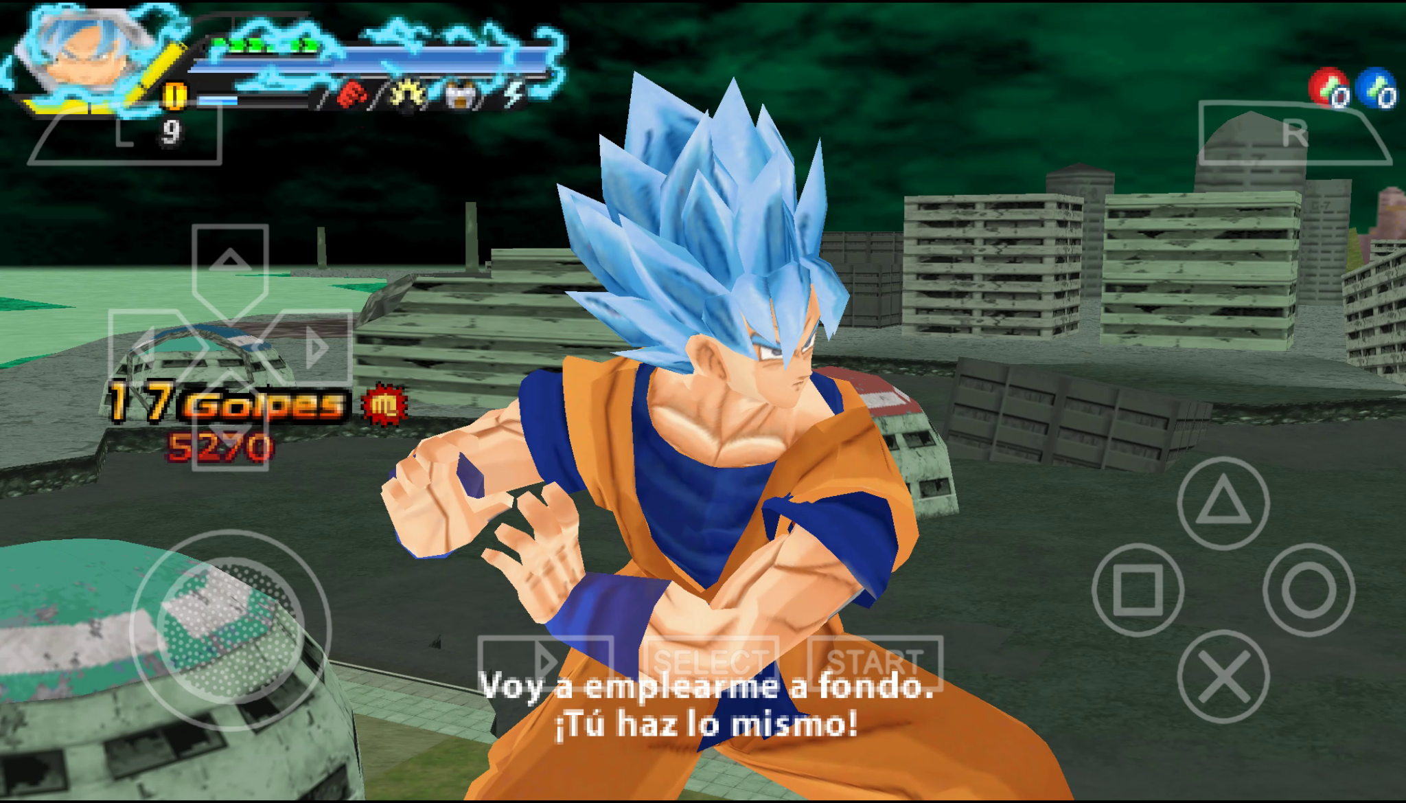 Dragon Ball Z Ultimate Tenkaichi Revamp Mod PSP For Android 4 Dragon Ball Z Ultimate Tenkaichi Goku
