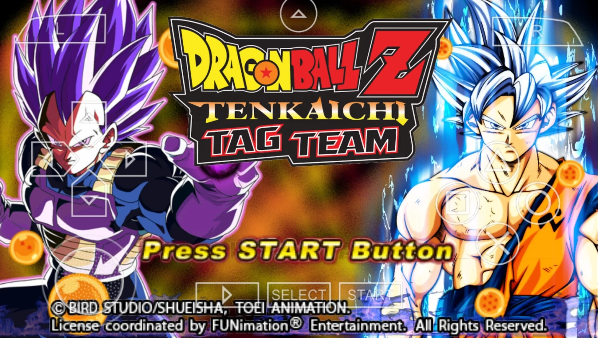 New DBZ TTT Mod Dragon Ball AF & Super Heroes ISO PPSSPP