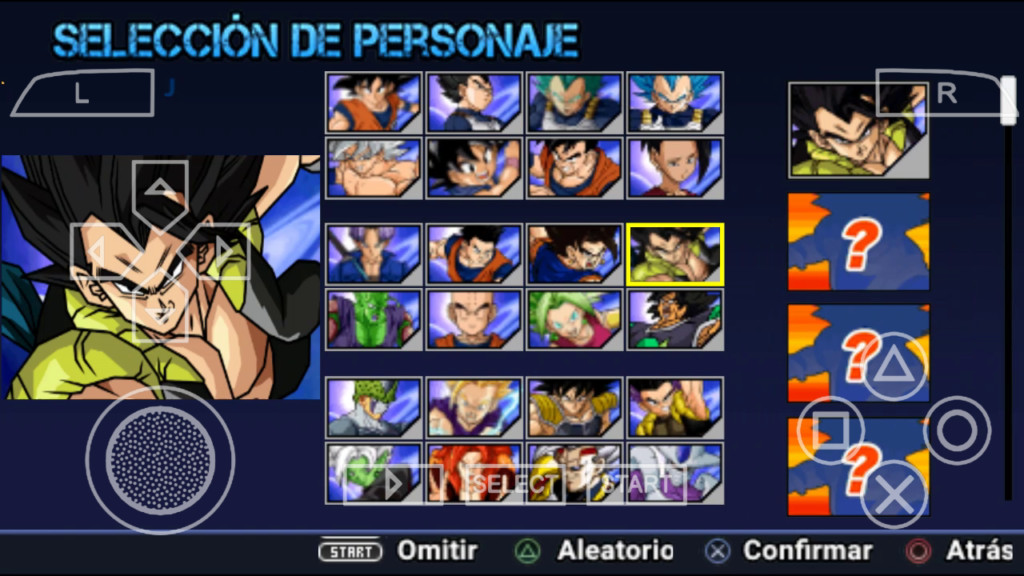 New DBZ TTT Mod ISO With New Style Menu