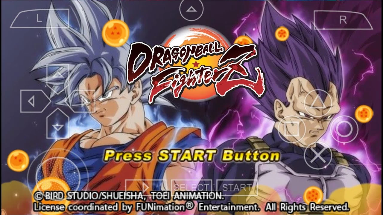 Dragon Ball FighterZ PPSSPP Mod ISO Download