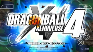 Dragon Ball Xenoverse 4 PPSSPP Mod ISO Download