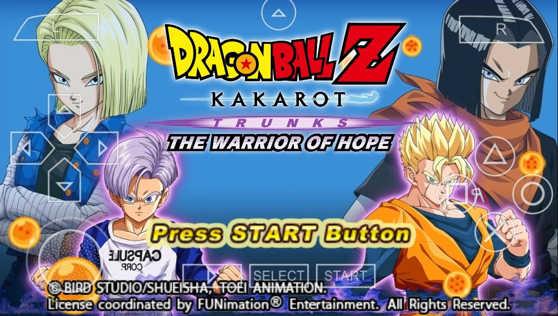 Dragon Ball Z Kakarot Mod PPSSPP ISO Download