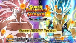 Super Dragon Ball Heroes Big Bang Mission Mod ISO PSP