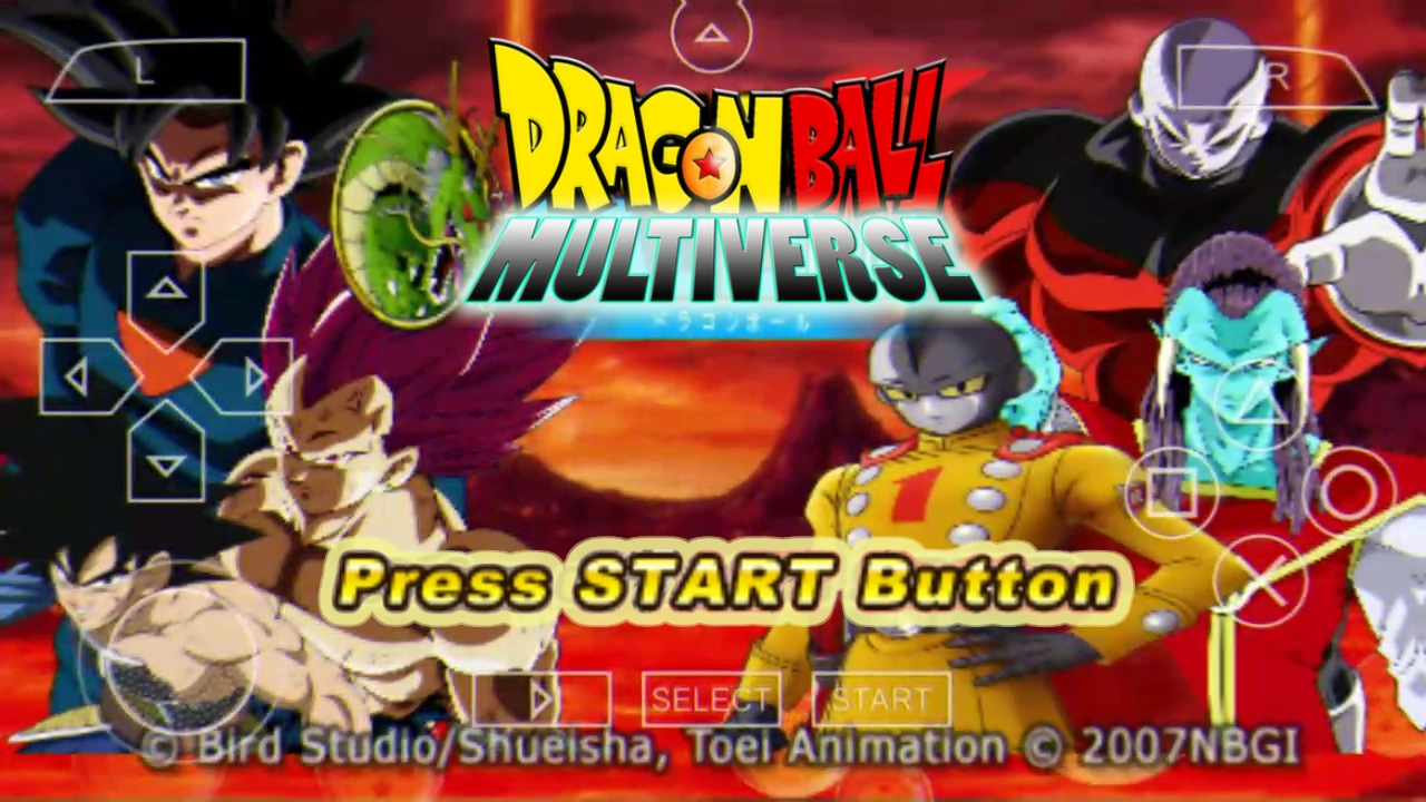 New Dragon Ball Multiverse Mod PSP Game Android