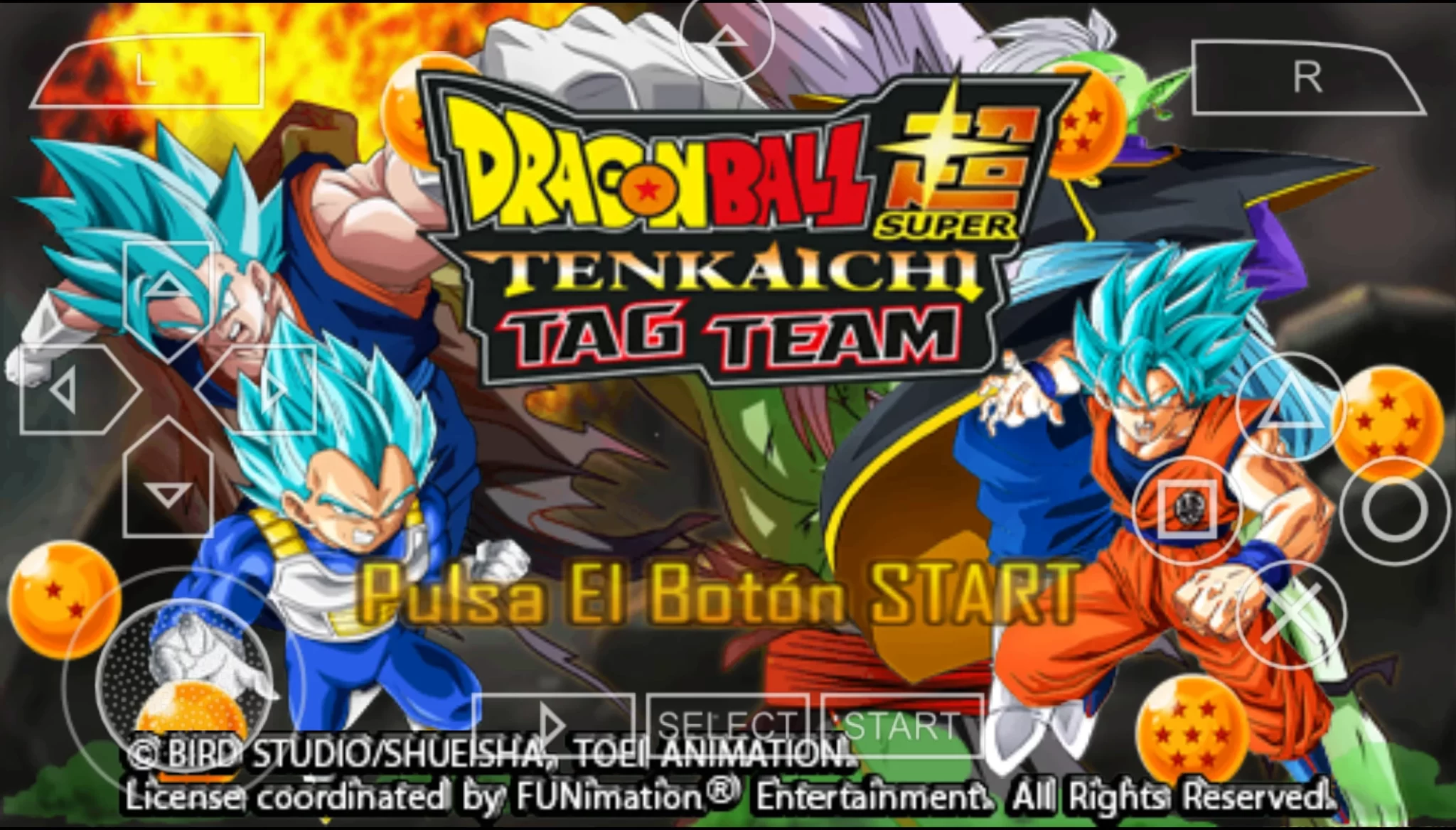 New Dragon Ball Super Heroes Tenkaichi Tag Team Mod ISO PSP Download