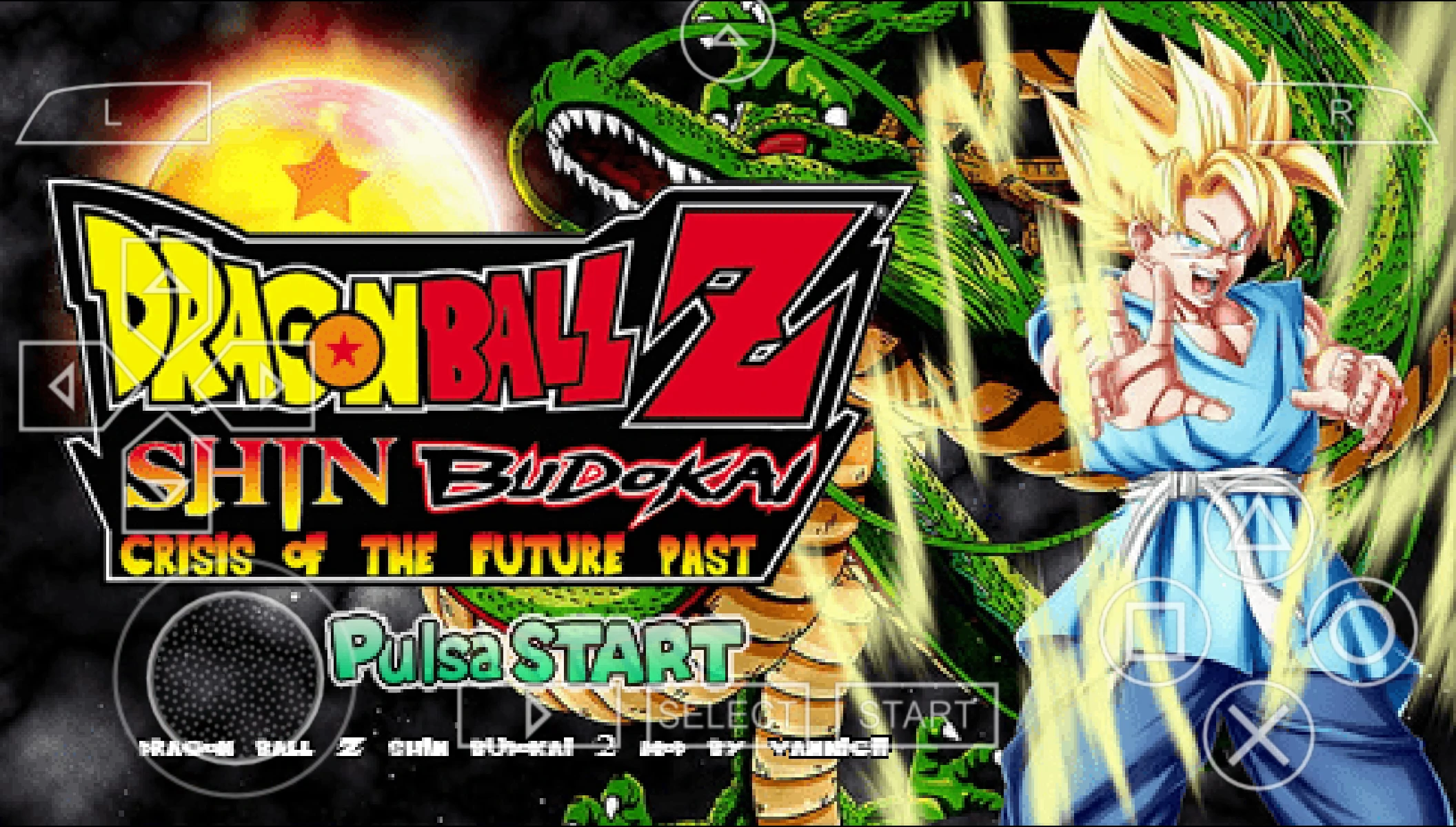 Dragon Ball Z Shin Budokai 2 Crisis of the Future Past