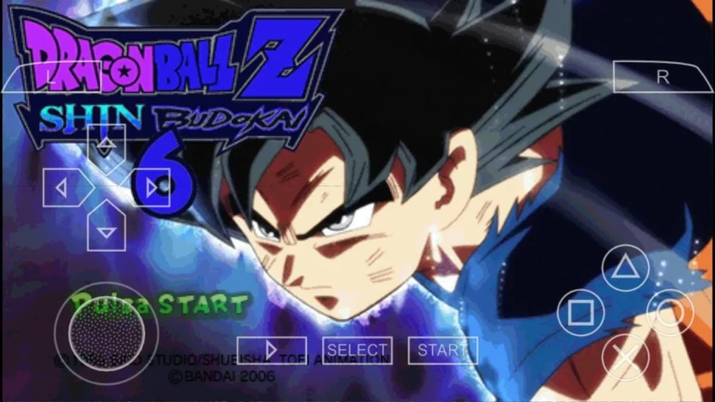 Epic Dragon Ball Z Shin Budokai 6 PPSSPP Download