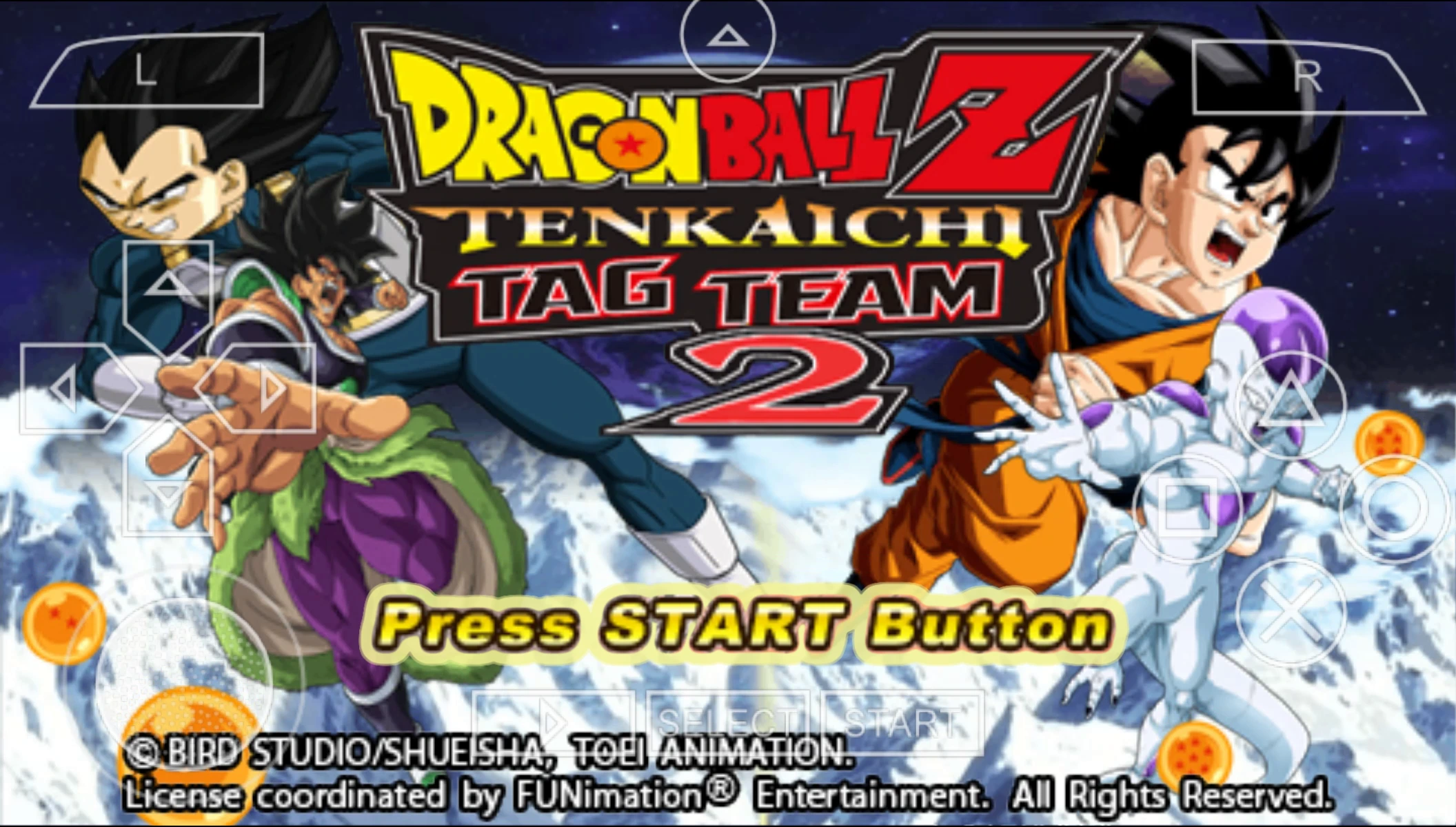 New DBZ Tenkaichi Tag Team 2 Mod ISO PSP Download