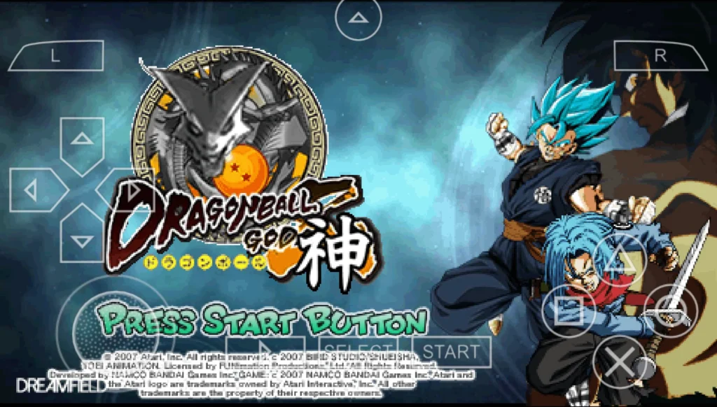 Dragon Ball Z Shin Budokai 2 Mod PPSSPP Download Android