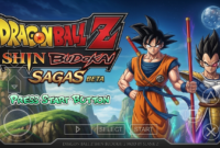 New Dragon Ball Z Shin Budokai 2 Sagas Mod PPSSPP