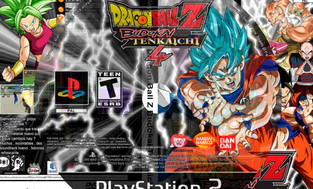 Dragon Ball Z Budokai Tenkaichi 4 Beta X Mod ISO PSP